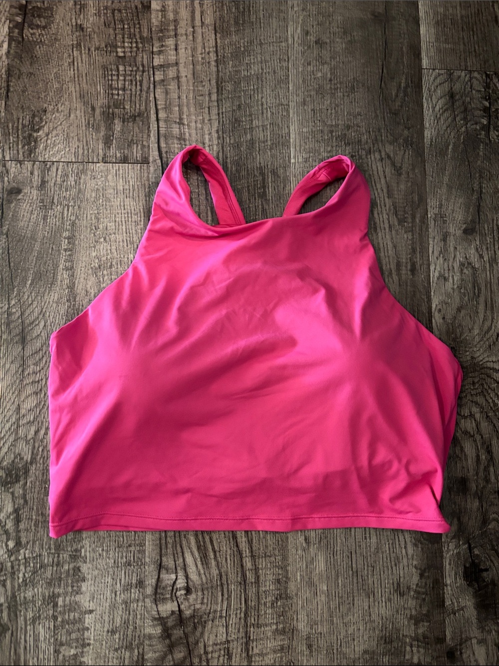 Athleta Conscious Crop Bikini Top - Pink - Size XLarge